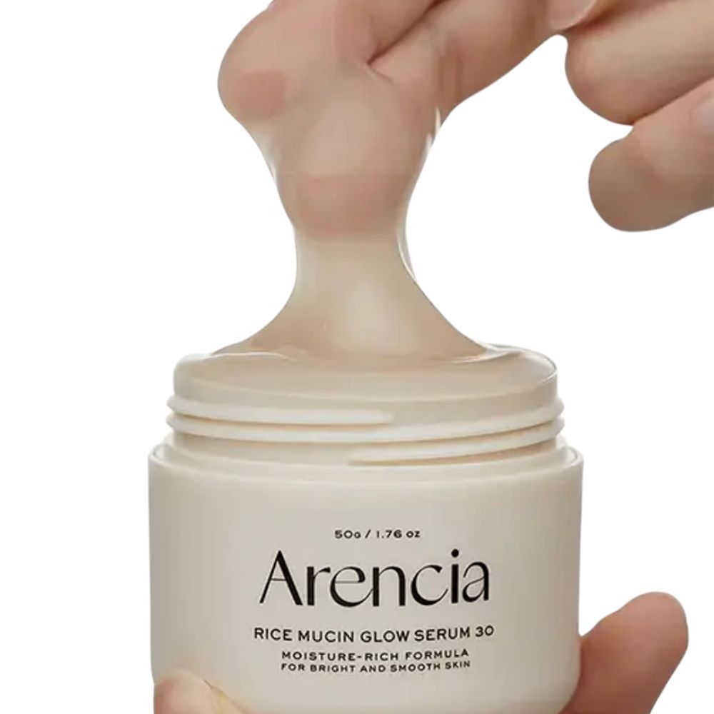 Sérum éclaircissant Arencia Mucine De Riz - 50g, Soin Nourrissant Pour La Peau - Neuf