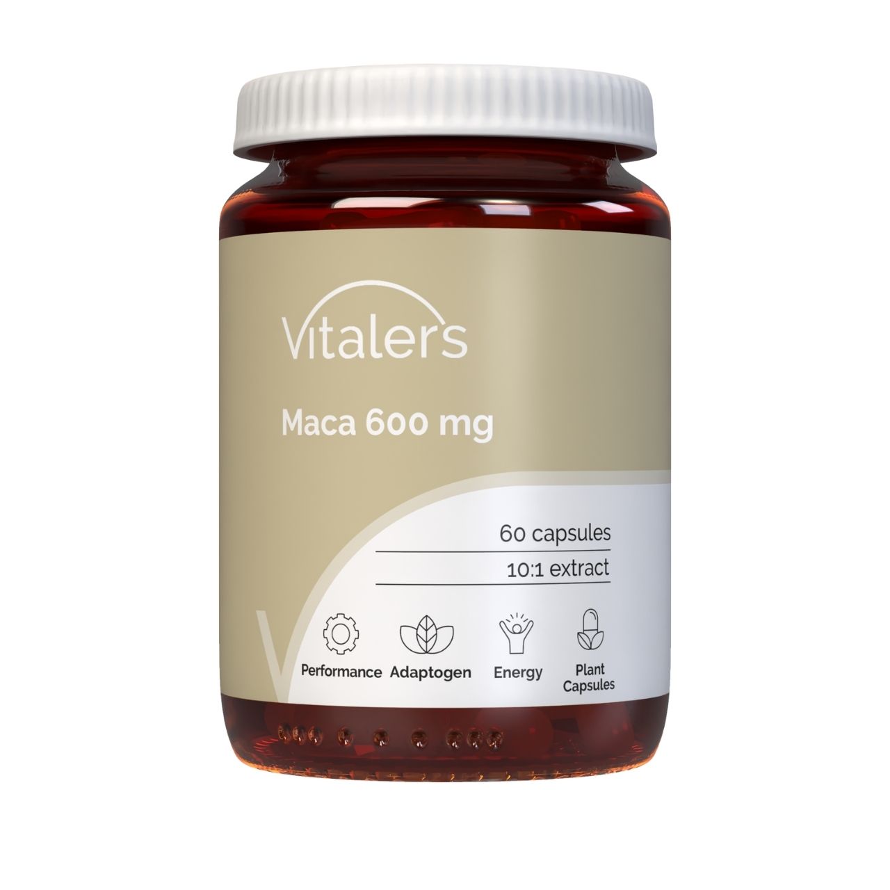 Maca (Ginseng Péruvien) Vitaler's 600 Mg - 60 Gélules Pour énergie Et Performance Sexuelle
